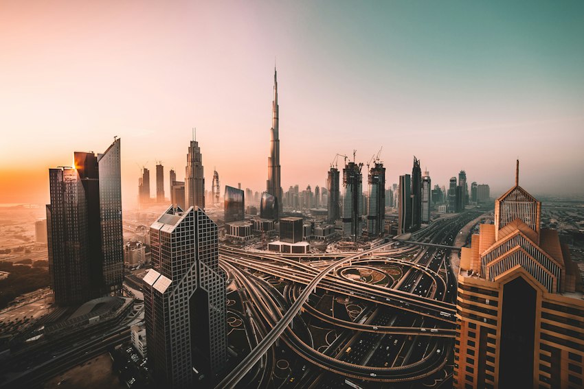 Dubai şehir silüeti